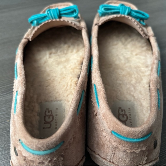 UGG Women's Meena Leather Driving Shoes, Size 9.5, Excellent Preowned Condition - Picture 6 of 11